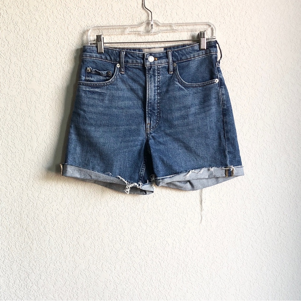 Everlane The Cheeky Short 27 Organic Cotton Long Jean Denim Stretch